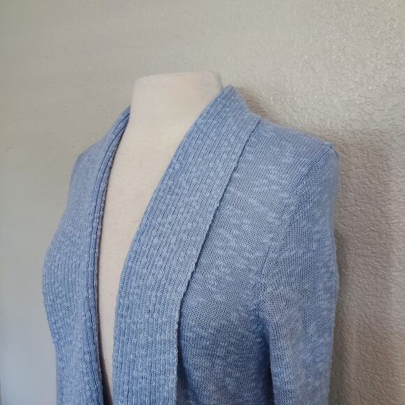NEW Kenneth Cole Baby Blue Open Cardigan Size M - Picture 3 of 11